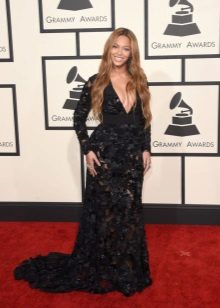 Black evening dress Beyonce