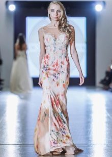 Summer version of a wedding dress