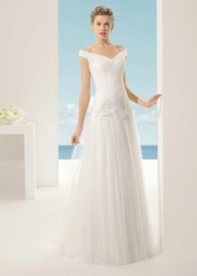 Wedding dress from the line SOFT by Rosa Clara 2016 a-silhouette