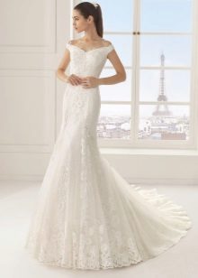 Lace Mermaid Wedding Dress by Two by Rosa Clara 2016