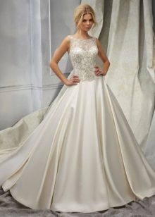 Mermaid Ivory Wedding Dress