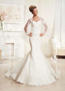 Wedding dress from the collection Just love from Eva Utkina mermaid