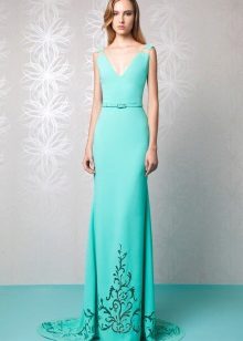 Evening dress from Tony Ward with embroidery