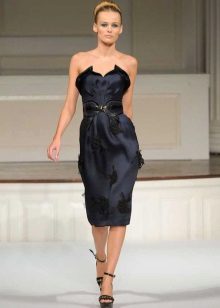 Black evening dress