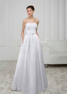 Wedding dress from the collection of White a-silhouette