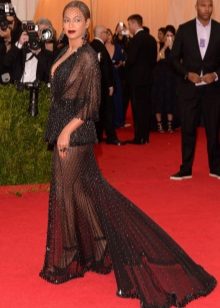 Frank evening dress with train Beyonce