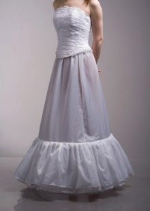 Wedding Petticoat with A-Silhouette Soft Rings