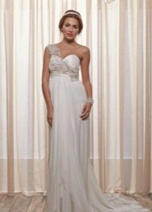 Anna Campbell One-Strap Wedding Dress