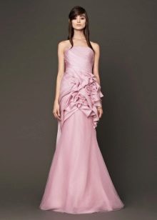 Straight Purple Wedding Dress by Vera Wang