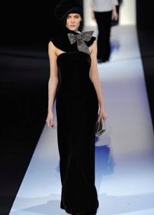 Evening velvet straight dresses