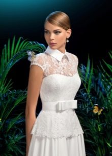 A wedding dress from the Kookla Moon Light collection from a basque
