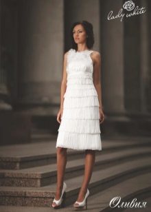 Wedding dress from the Lady White Enigma collection short