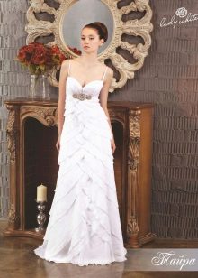 Wedding dress from Lady White's collection of love from multi-layered Lady White
