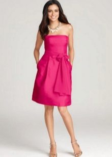 Midi Fuchsia Dress