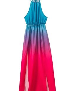 Dress fuchsia in combination with turquoise