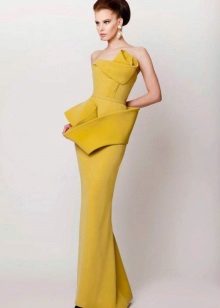 Mustard dress