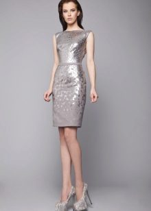 Silver gray dress
