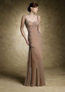 Light brown dress
