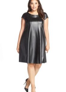 Leather dress for obese