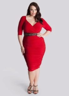 Tight fitting dress for obese women
