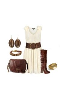 Accessories and decorations for dairy dress