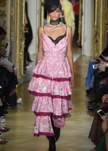 Layered dress from Ulyana Sergeenko spring 2016