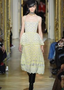 Dress from from Ulyana Sergeenko spring 2016