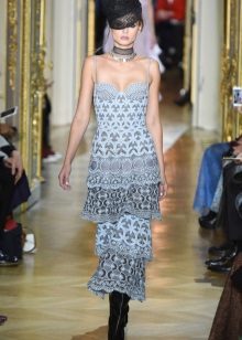 Dress on straps from Ulyana Sergeenko