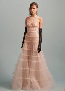 Light organza dress