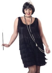 Gatsby Fringed Dress for Fat Girls