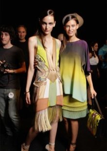 Sandals to vintage dress