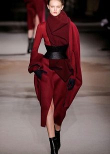 Cherry dress with black boots