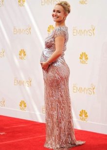 Empire Empire Floor-length Maternity Gown