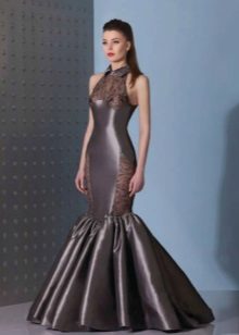 Mermaid dress with American armhole