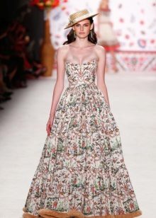 Dress a-silhouette color