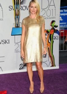 Satin dress for women of the color type Summer