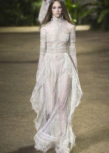 Elie Saab Spring-Summer 2016 Lace Dress