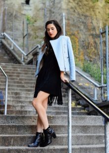 Outerwear to A-line dress