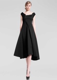 Black A-Line Dress