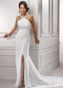 American armchair wedding dress