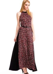 Long dress with American armhole