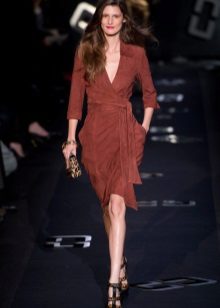 Terracotta dress with a smell