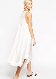 White dress A-line