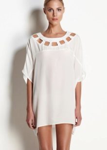 White dress tunic