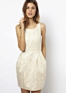 Tulip Round Neckline Dress