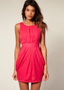Tulip Round Neckline Dress
