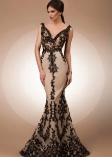 Dress for women with a figure Hourglass