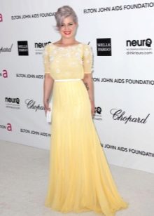 Long dress for figure type Apple