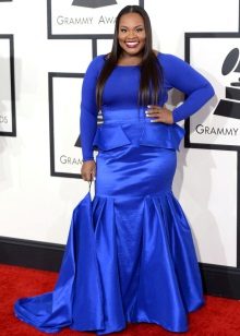 Long dress year with a long sleeve for full