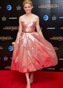 Festive dress in the style of new bow